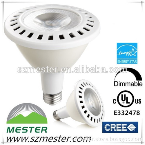 China Supplier Dimmable 120v 17w e26 ul cul energy star cob led par 38